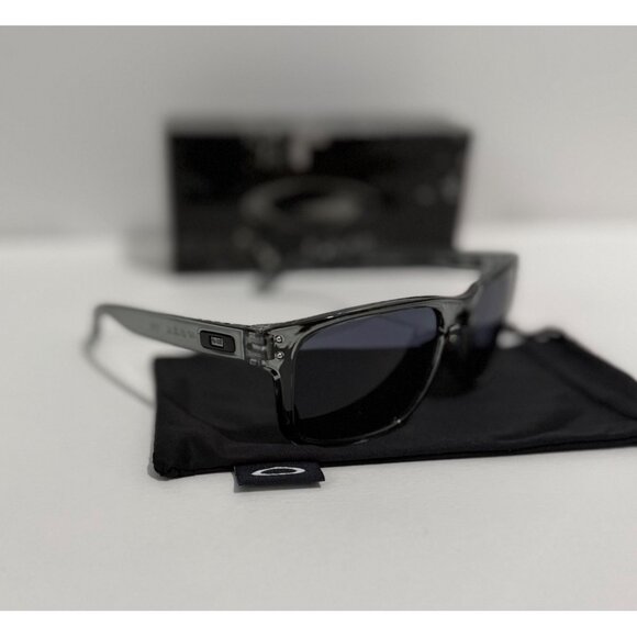 Oakley Other - Oakley Holbrook Smoke Gray Frame 9102 Black Lenses